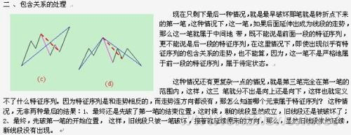 教你炒股票71：線段劃分標準的再分辨K線圖解